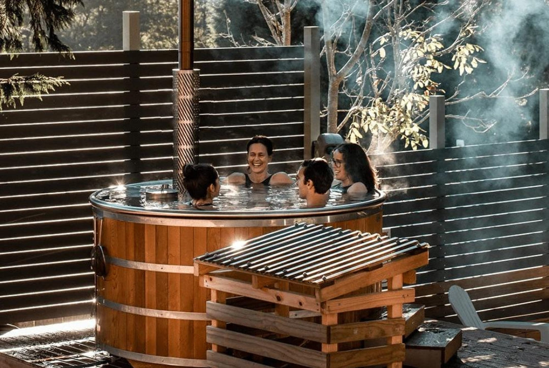 Hill Street Blue X Stoked Hot Tubs