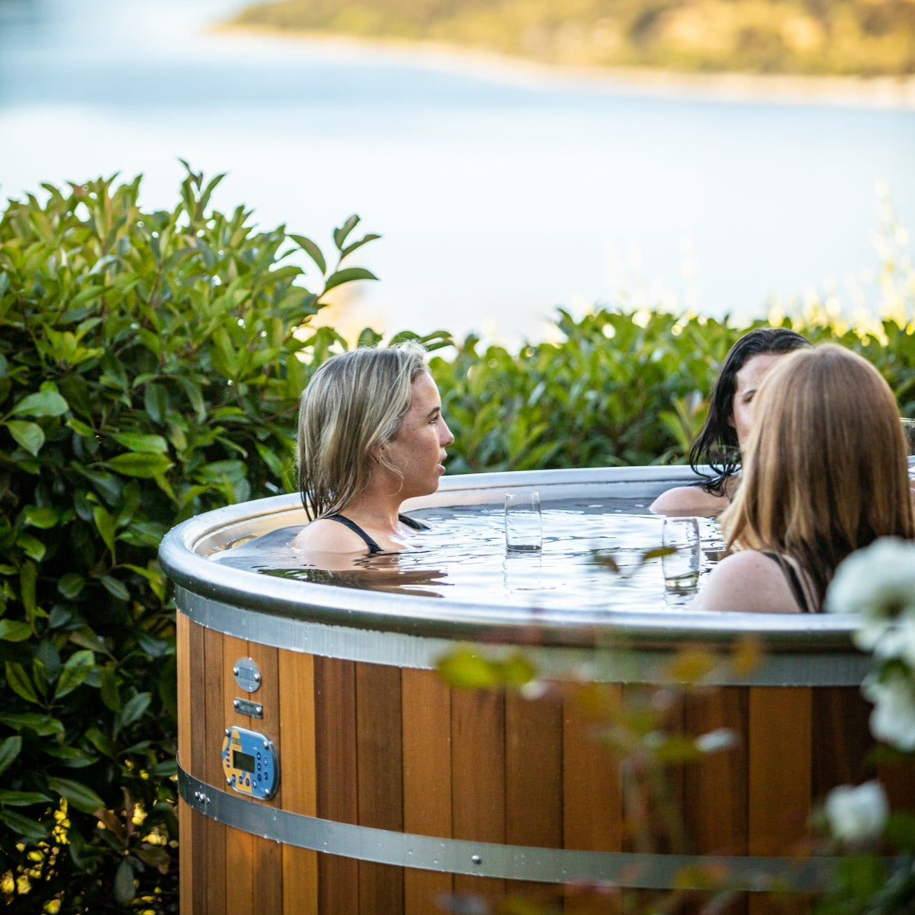 Stainless & Cedar Hot Tubs