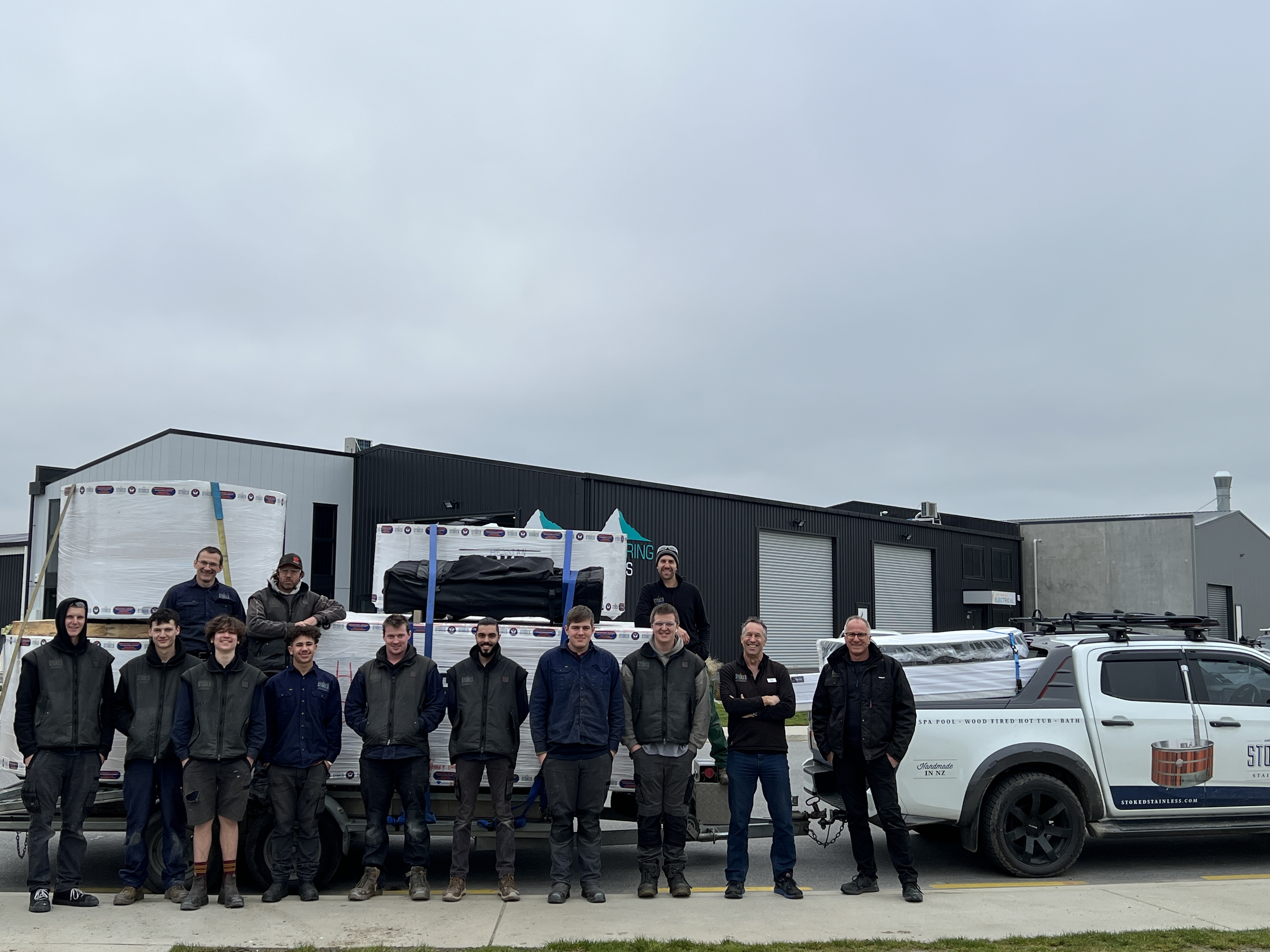 The Stoked workshop team
