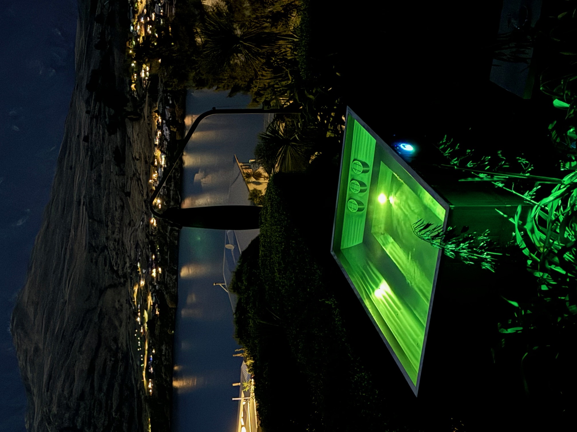 Two Multi-colour LED lights