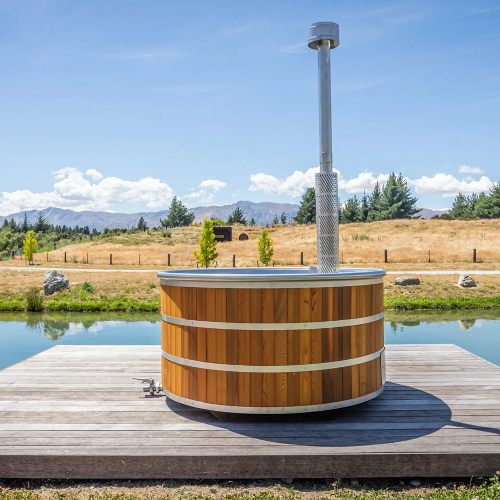 Wood-Fired Hot Tub - 1.9m